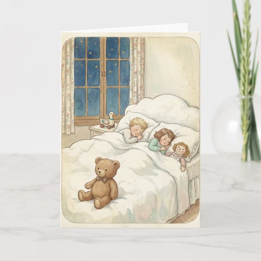 Sweet Dreams Children Card Kaart (Voorkant)