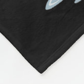 Sweet Dreams Cool Teddy Bear With Pajamas Premium Fleece Deken (Hoek)