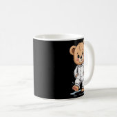 Sweet Dreams Cool Teddy Bear With Pajamas Premium  Koffiemok (Voorkant rechts)