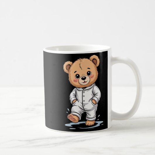 Sweet Dreams Cool Teddy Bear With Pajamas Premium  Koffiemok (Rechts)