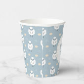 Sweet Dreams Counting Sheep Monogram Papieren Bekers (Rechts)