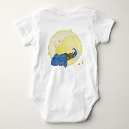 Sweet Dreams Creeper Romper (Achterkant)