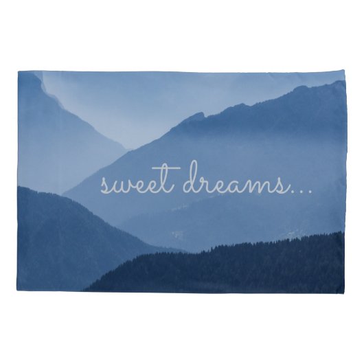 "Sweet Dreams" Custom Single Kussensloop, standaar Kussensloop (Achterkant)