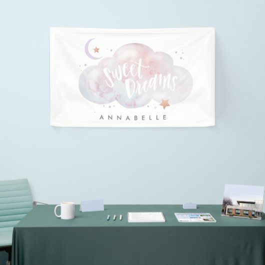 SWEET DREAMS Custom Slumber Party Banner (Beurs)
