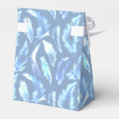 Sweet Dreams - Cyanotype waterverf veren: Bedankdoosjes (Achterkant)