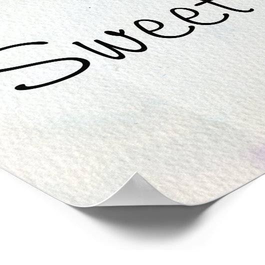 Sweet Dreams Ed poster (Hoek)