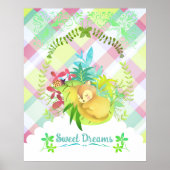 Sweet Dreams Eekhoorn Poster (Voorkant)