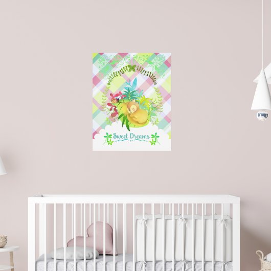 Sweet Dreams Eekhoorn Poster (Kinderkamer 2)