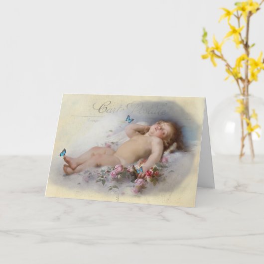 Sweet Dreams, eerste Moederdag Kaart (Gele Bloem)