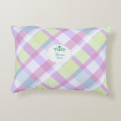 Sweet Dreams Elephant Baby Blanket Accent Kussen (Achterkant)