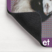 Sweet Dreams Ferret Mousepad Muismat (Hoek)