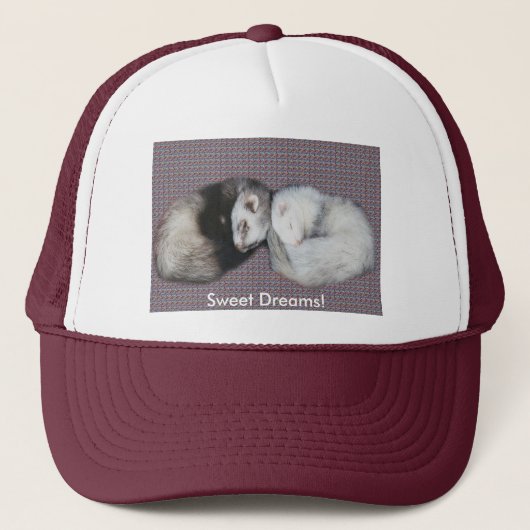 Sweet Dreams Ferret-Pet Trucker Pet (Voorkant)