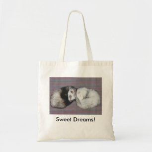 Sweet Dreams Ferret Tote Bag