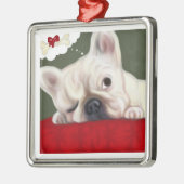 Sweet Dreams French Bulldog Metalen Ornament (Links)