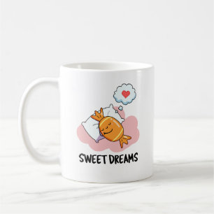 Sweet Dreams Funny Snoep Pun Koffiemok