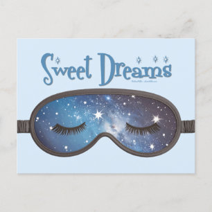 Sweet Dreams gezichtsmasker Briefkaart