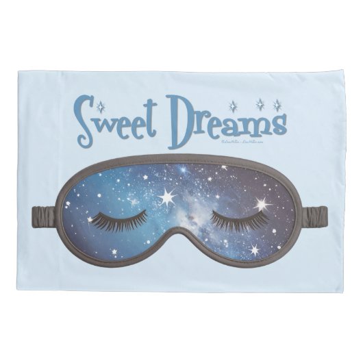 Sweet Dreams gezichtsmasker Kussensloop (Achterkant)