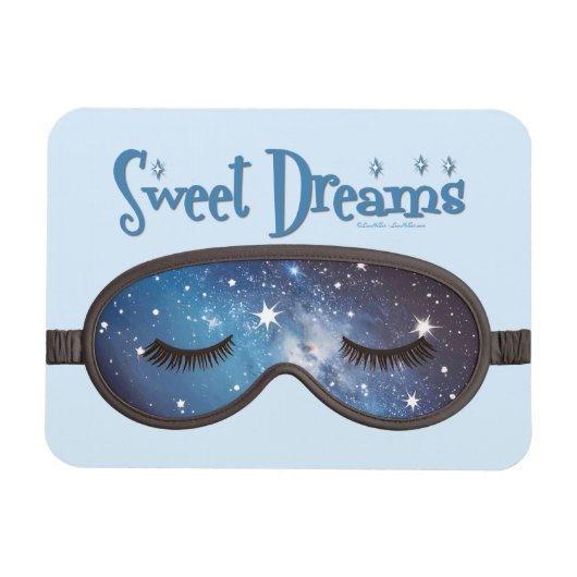 Sweet Dreams gezichtsmasker Magneet (Horizontaal)