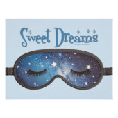 Sweet Dreams gezichtsmasker Perfect Poster (Voorkant)