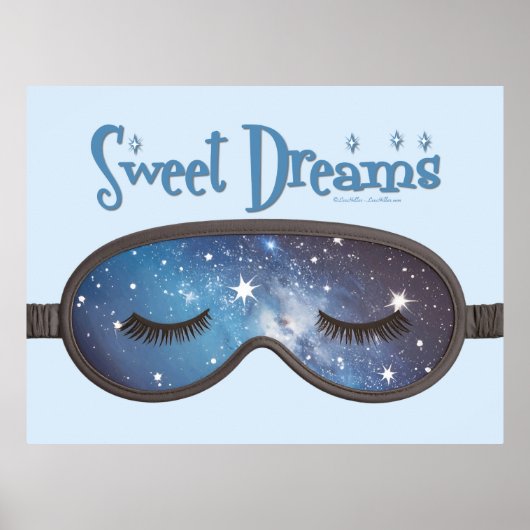 Sweet Dreams gezichtsmasker Poster (Voorkant)
