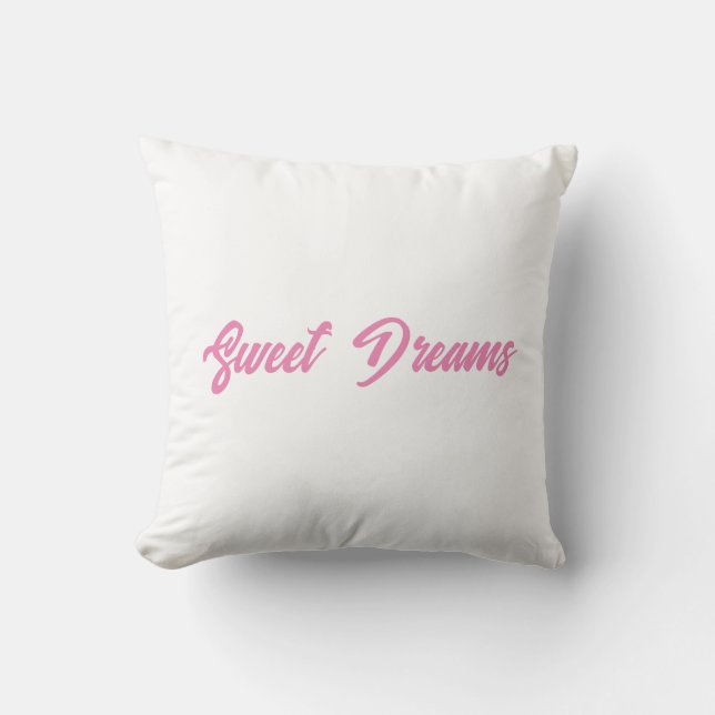 Sweet Dreams Good Night Pillow Kussen (Voorkant)