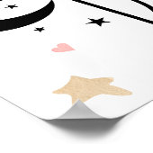 Sweet Dreams harst Stars Roze Meisje Poster (Hoek)