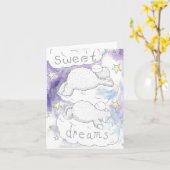 Sweet Dreams Kaart (Gele Bloem)