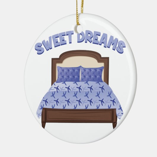 Sweet Dreams Keramisch Ornament (Links)