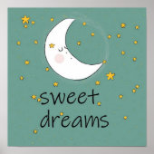 Sweet dreams kinderkamer poster (Voorkant)