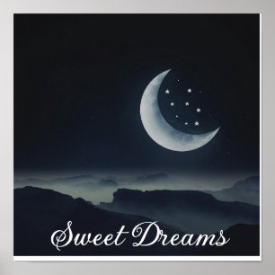 Sweet dreams kinderkamer poster
