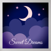 Sweet dreams kinderkamer poster (Voorkant)