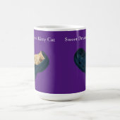 Sweet Dreams Kitty Cat, Coffee Mok (Center)