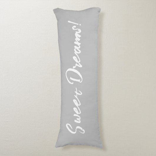 Sweet Dreams kussen. Lichaamskussen (Voorkant Verticaal)