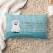 Sweet Dreams Lamb Blue Specialized Baby Pillow Kussen (Deken)