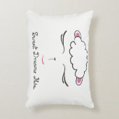Sweet Dreams, Lamsgezicht, gepersonaliseerd met ge Decoratief Kussen (Voorkant(Verticaal))