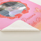 Sweet Dreams Little Ballerina Sherpa Deken (3/4)