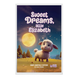 Sweet Dreams Little Name Perfect Poster