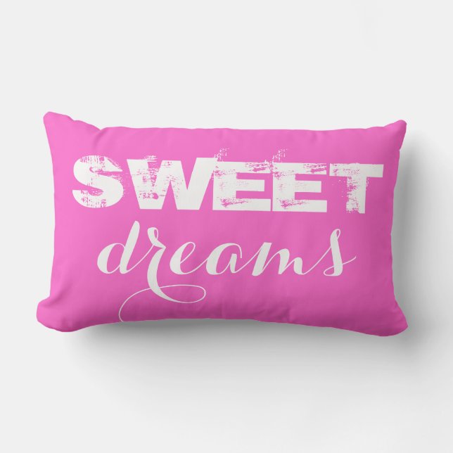 Sweet Dreams Lumbar Pillow Kussen (Voorkant)