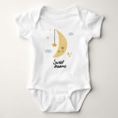 Sweet Dreams Moon & Stars Romper (Voorkant)