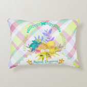 Sweet Dreams Nesting Bird Baby Accent Kussen (Voorkant)