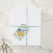 Sweet Dreams Nesting Bird Baby Cadeaulabel (Met Touw)