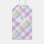 Sweet Dreams Nesting Bird Baby Cadeaulabel (Achterkant)