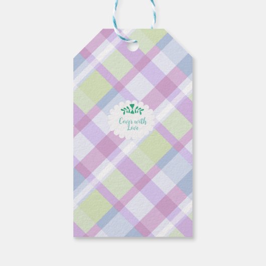 Sweet Dreams Nesting Bird Baby Cadeaulabel (Achterkant)