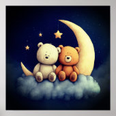 Sweet dreams nursery poster (Voorkant)