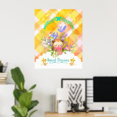 Sweet Dreams Owl. Poster (Thuiskantoor)