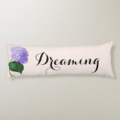 Sweet Dreams Pink Hydrangea Body Pillow Lichaamskussen (Achterkant)