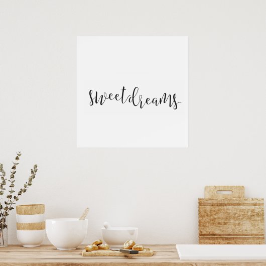 Sweet Dreams Print (Keuken)