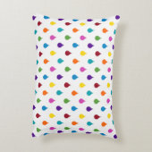 Sweet Dreams Regenboog regendruppels gepersonalise Accent Kussen (Achterkant (Verticaal))