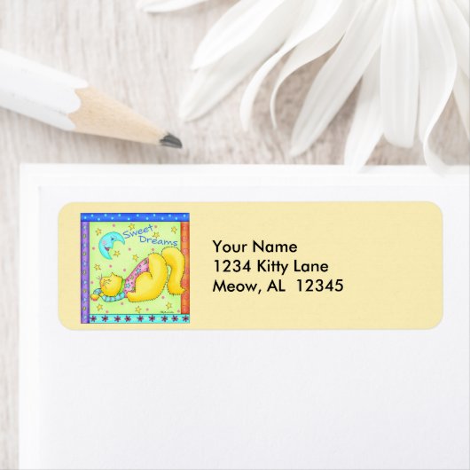 Sweet Dreams Return Address Label (Insitu)