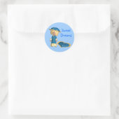 Sweet Dreams Ronde Sticker (Tas)